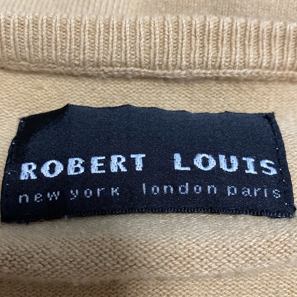 Mens Robert Louis NY/London lightweight Short sleeve sweater size Large - Picture 7 of 8